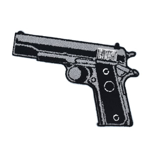Pistol Handgun Chenille Patch