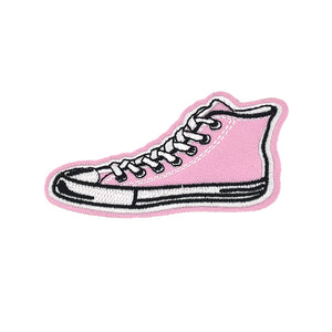 Sneakers Shoe in Multicolor Embroidery Patch