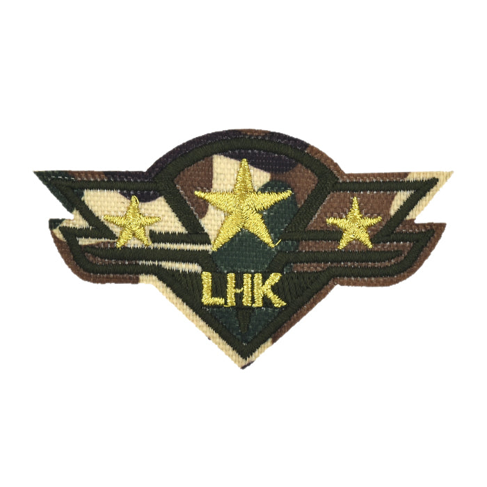 Army Star 'LHK' Embroidery Patch