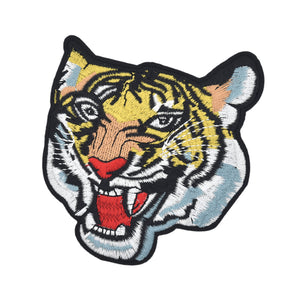 Tiger Face Embroidery Patch