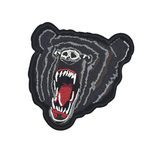 Bear Face Embroidery Patch