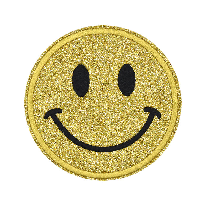 Emoji Faces Glitter Patch
