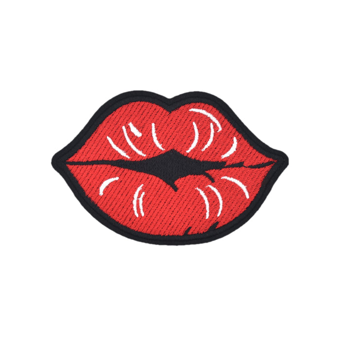 Muah Lips Embroidery Patch – tackletwill