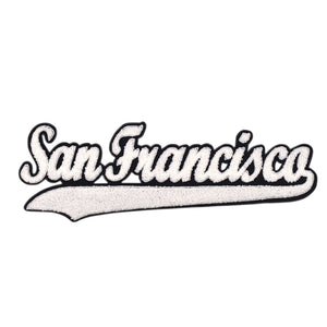 Varsity City Name San Francisco in Multicolor Chenille Patch