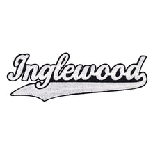 Load image into Gallery viewer, Varsity City Name Inglewood in Multicolor Chenille Patch

