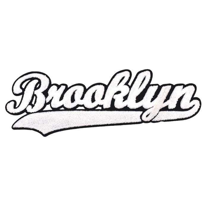 Varsity City Name Brooklyn in Multicolor Chenille Patch