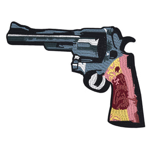 Left Side Pistol Handgun Embroidery Patch