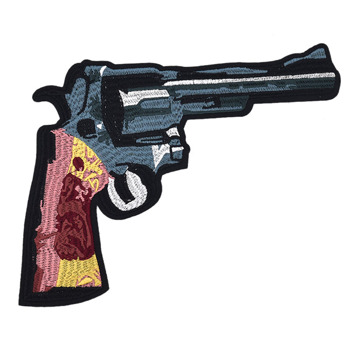 Right Side Pistol Handgun Embroidery Patch