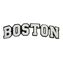 Load image into Gallery viewer, Varsity City Name Boston in Multicolor Chenille Patch

