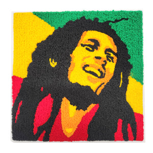 Bob Marley Face Chenille Patch