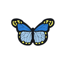 Load image into Gallery viewer, Blue Butterfly Chenille Patch
