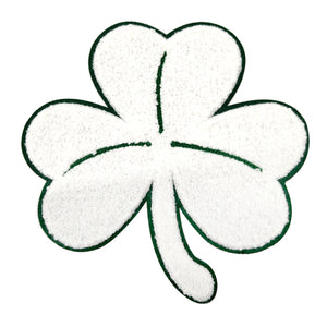 Clovers in Multicolor Chenille Patches
