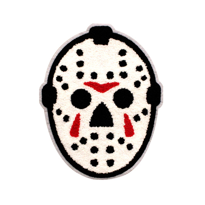 Friday The 13th Jason Voorhees Mask Iron On Patch