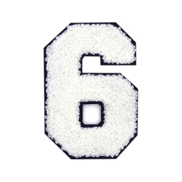 9-454 Varsity Numbers Team Pack - White polyvinyl 8 Inch Iron-on – SEI  Crafts