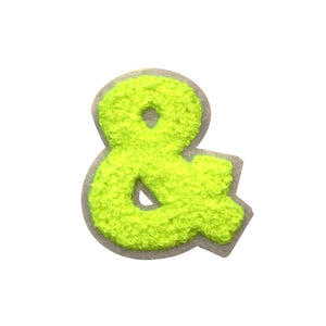 Letter & Chenille 2.4 inch Small Patch