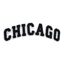 Load image into Gallery viewer, Varsity City Name Chicago in Multicolor Chenille Patch
