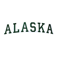 Load image into Gallery viewer, Varsity State Name Alaska in Multicolor Embroidery Patch
