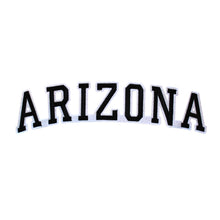 Load image into Gallery viewer, Varsity State Name Arizona in Multicolor Embroidery Patch
