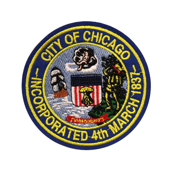 City Of Chicago Embroidery Patch