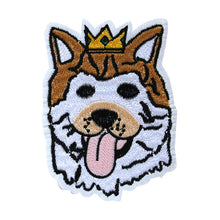 Load image into Gallery viewer, Pembroke Welsh Royal Corgi Dog Puppy Face Embroidery Patch
