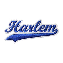 Load image into Gallery viewer, Varsity City Harlem Embroidery Patch in Multi Color
