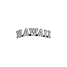Load image into Gallery viewer, Varsity State Name Hawaii in Multicolor Embroidery Patch
