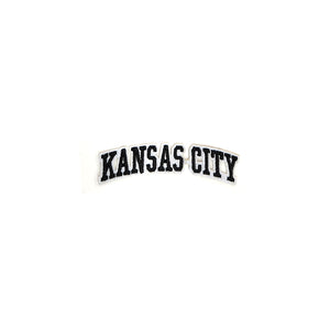 Varsity City Name Kansas City in Multicolor Embroidery Patch