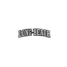 Load image into Gallery viewer, Varsity City Name Long Beach in Multicolor Embroidery Patch
