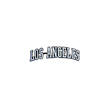 LOS ANGELES DODGERS LOGO EMBROIDERED IRON ON PATCH 3.5 X 3.5 BLUE & WHITE