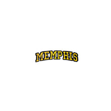 Load image into Gallery viewer, Varsity City Name Memphis in Multicolor Embroidery Patch
