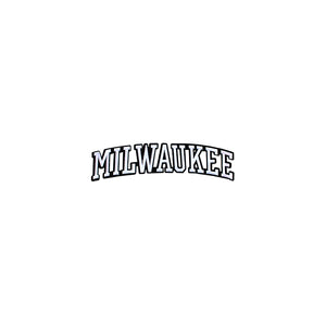 Varsity City Name Milwaukee in Multicolor Embroidery Patch