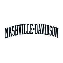 Load image into Gallery viewer, Varsity City Name Nashville Davison in Multicolor Embroidery Patch
