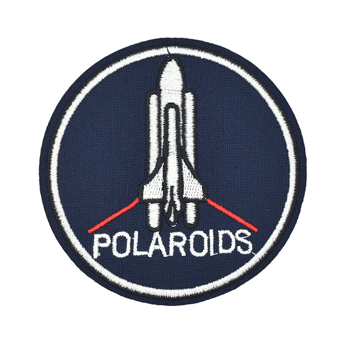 Polaroids Spaceship Embroidery Patch