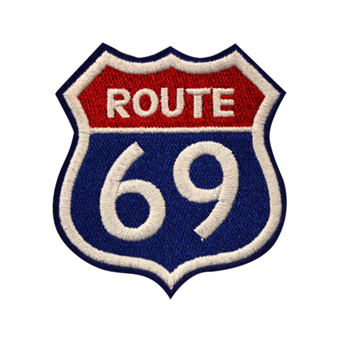 Route 69 Highway Interstate Embroidery Patch