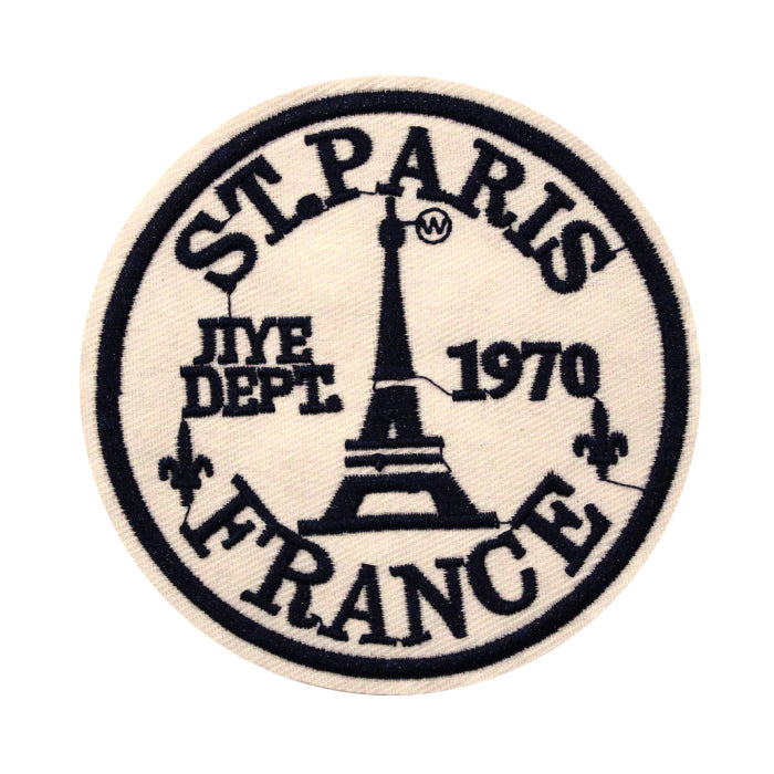 St. Paris France Eiffel Tower Embroidery Patch