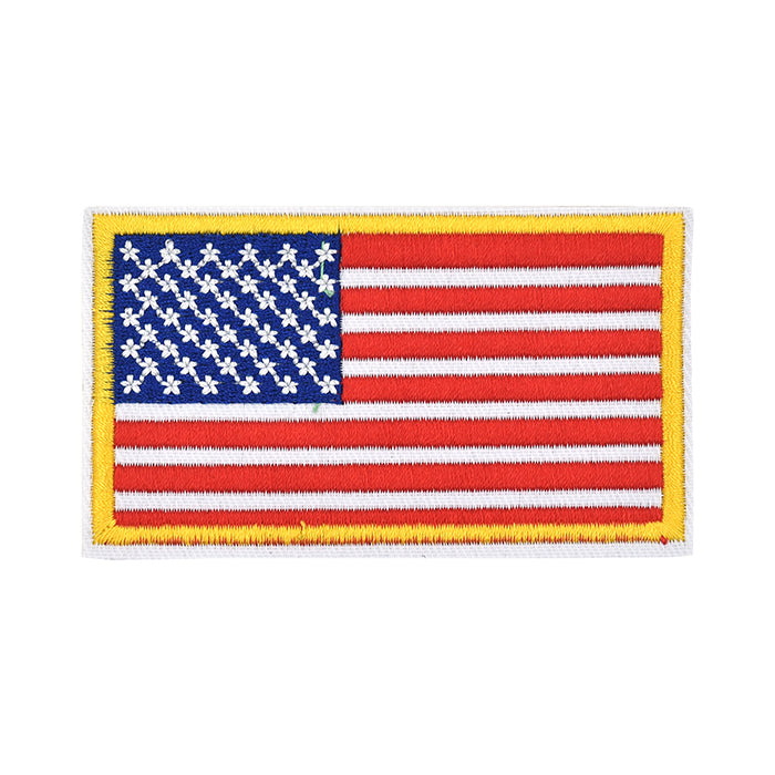 Star Spangled Banner American Flag Embroidery Patch
