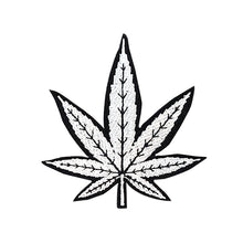 Load image into Gallery viewer, Cannabis Green White Black Multi Colors Embroidery Patch
