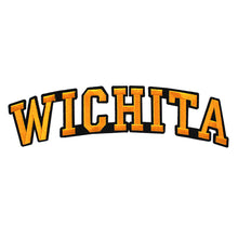 Load image into Gallery viewer, Varsity City Name Wichita in Multicolor Embroidery Patch

