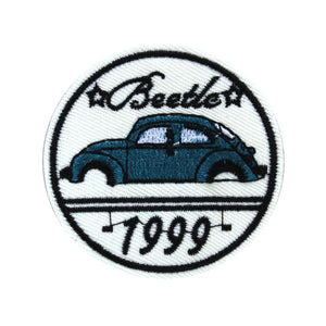 Beetle 1999 Circle Round Embroidery Patch