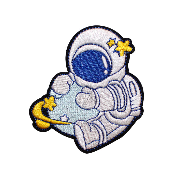 Chubby Astronaut Embroidery Patch