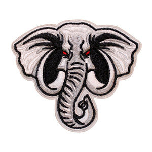 Red Eye Elephant Embroidery Patch