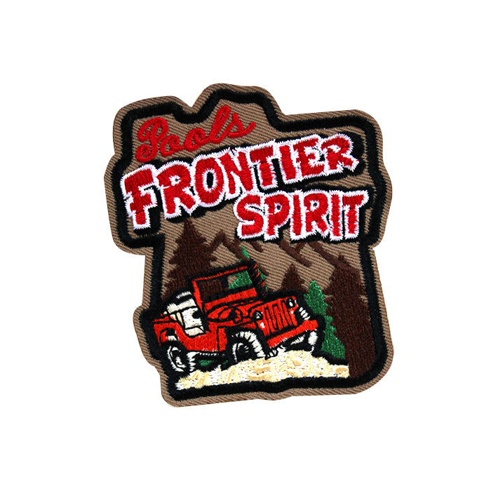 Frontier Spirit Jeep Embroidery Patch