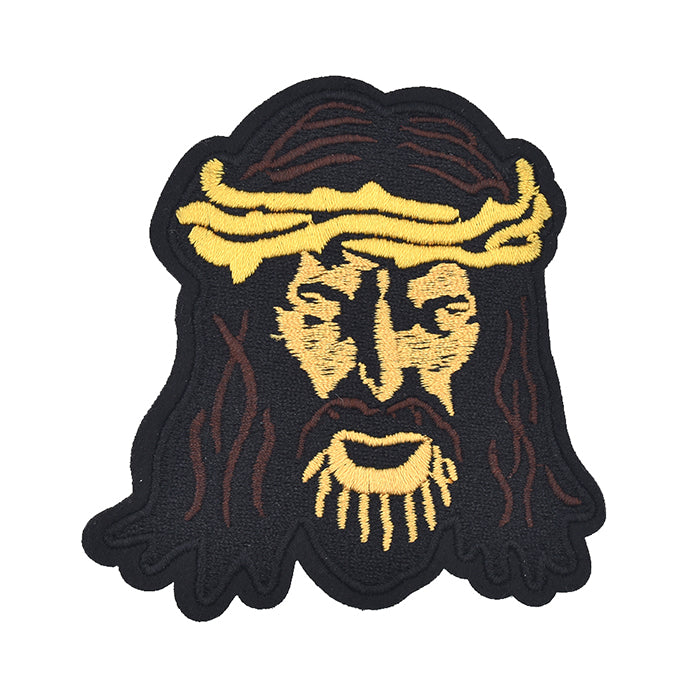 Jesus Face Embroidery Patch