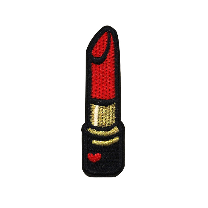 Red Lipstick Embroidery Patch