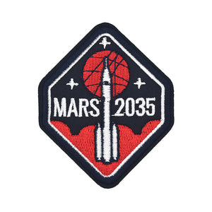 Mars 2035 Spaceship Embroidery Patch