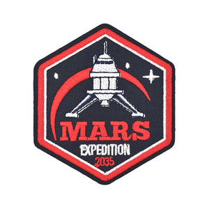 Mars Expedition 2035 Embroidery Patch