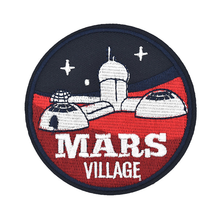Mars Village Embroidery Patch
