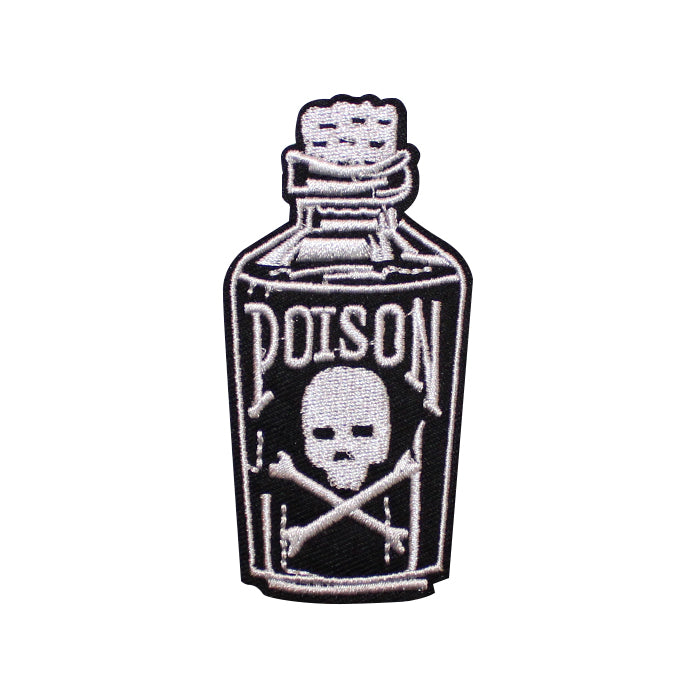 Poison Bottle Embroidery Patch