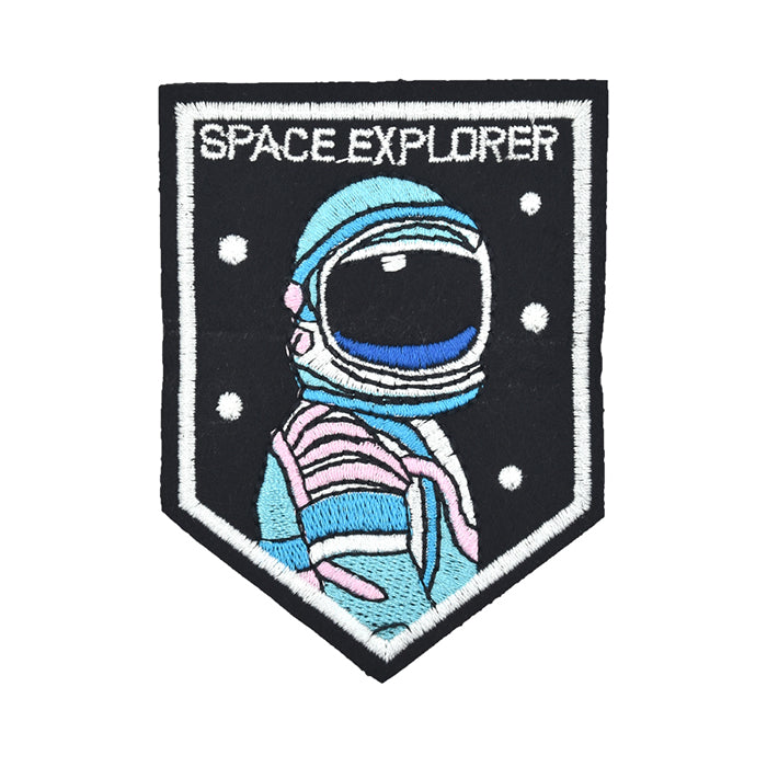 'Space Explorer' Space Men Embroidery Patch