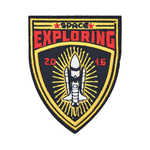 Space Exploring 2016 Embroidery Patch